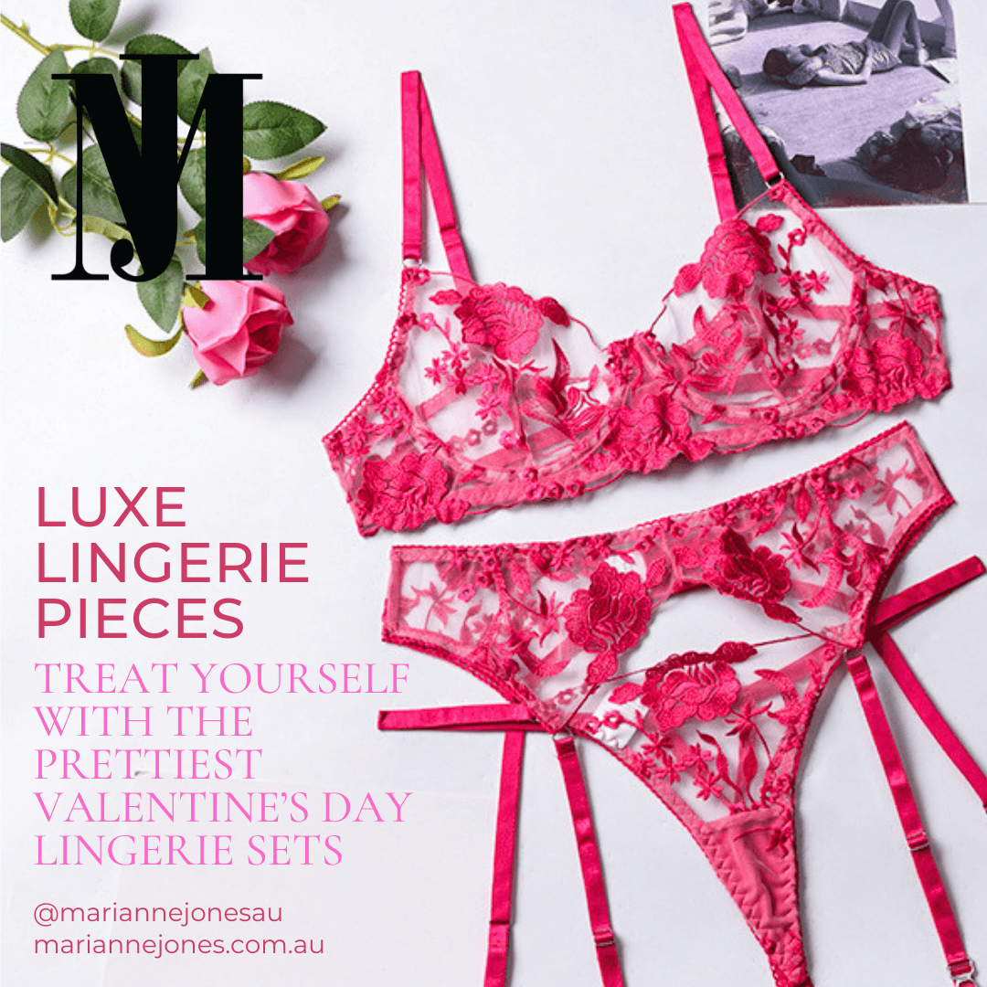 Luxe Lingerie Pieces - Treat Yourself With The Prettiest Valentine's Day Lingerie Sets - Marianne Jones