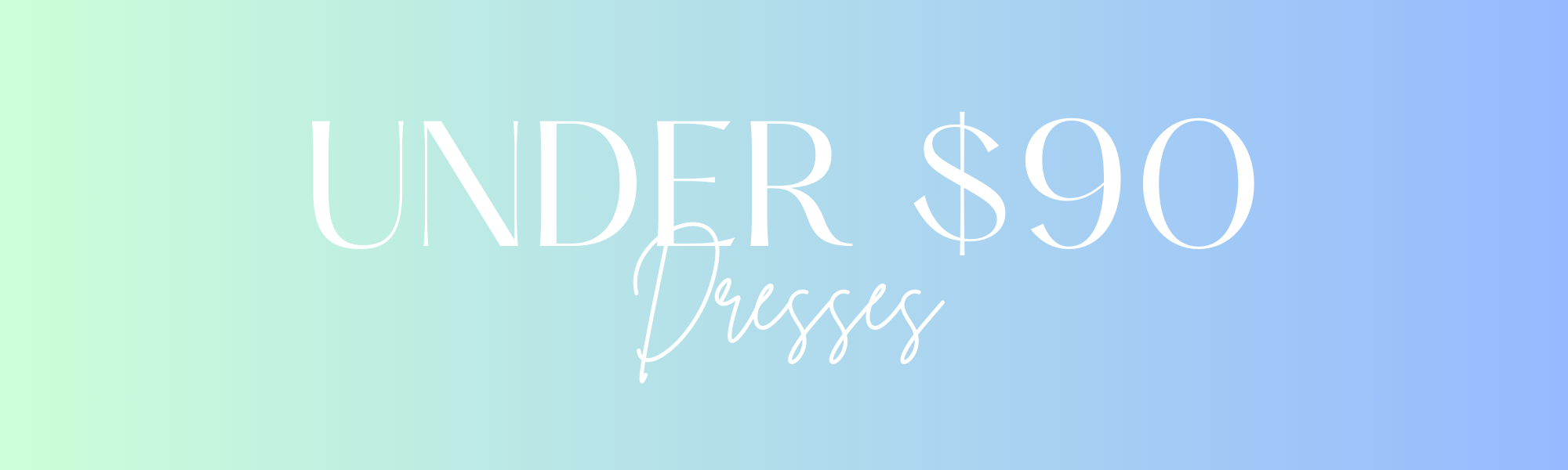 Women's Dresses Under $90
