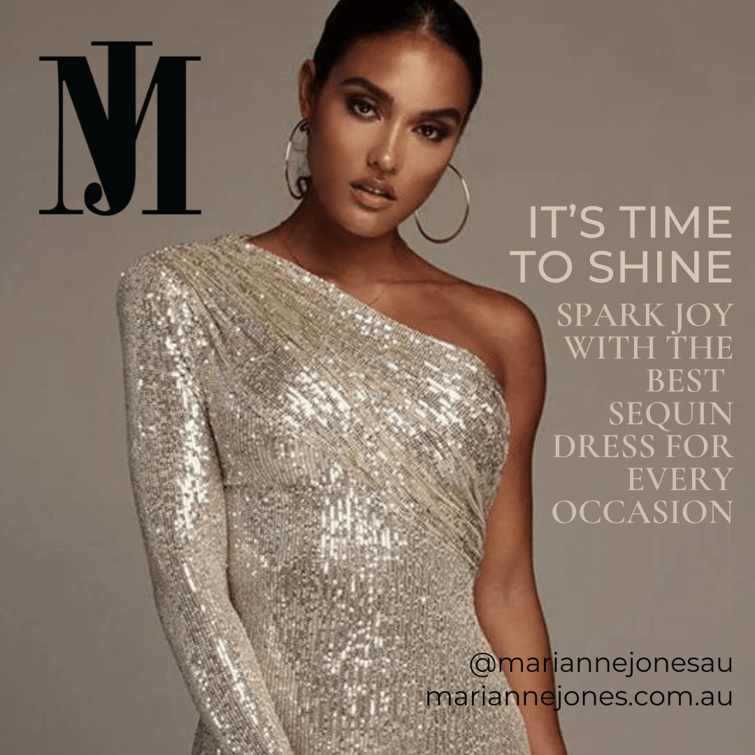 It's Time To Shine - Sequin Dress - Marianne Jones