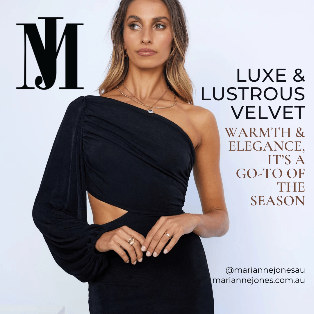 Luxe & Lustrous Velvet - Marianne Jones