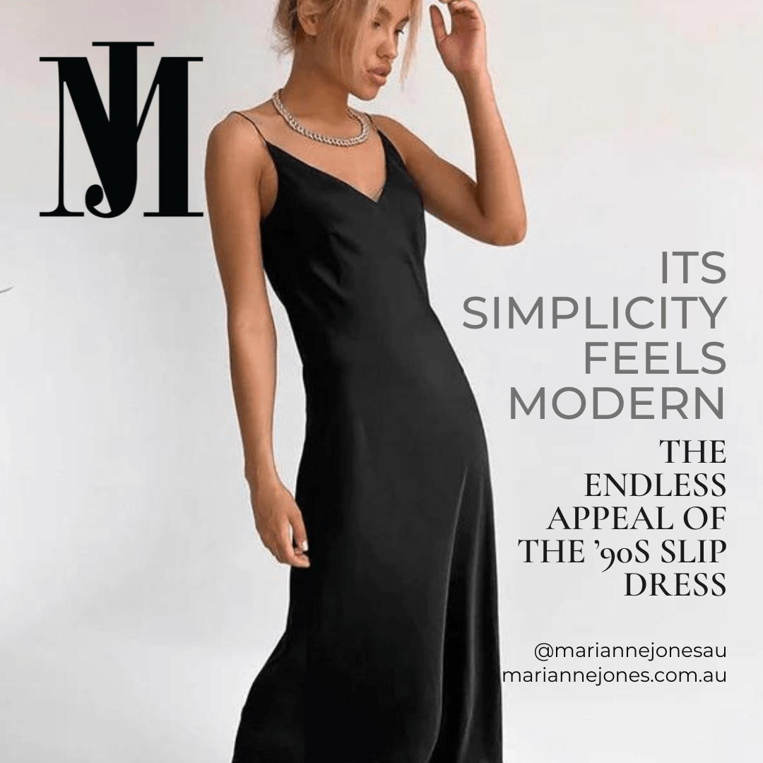 Its Simplicity Feels Modern - Slip Dress - Marianne Jones
