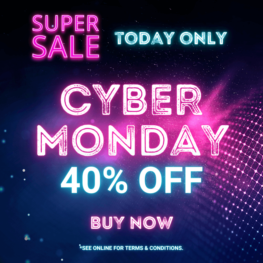 40% OFF Cyber Monday Sale - See our Terms & Conditions - Marianne Jones