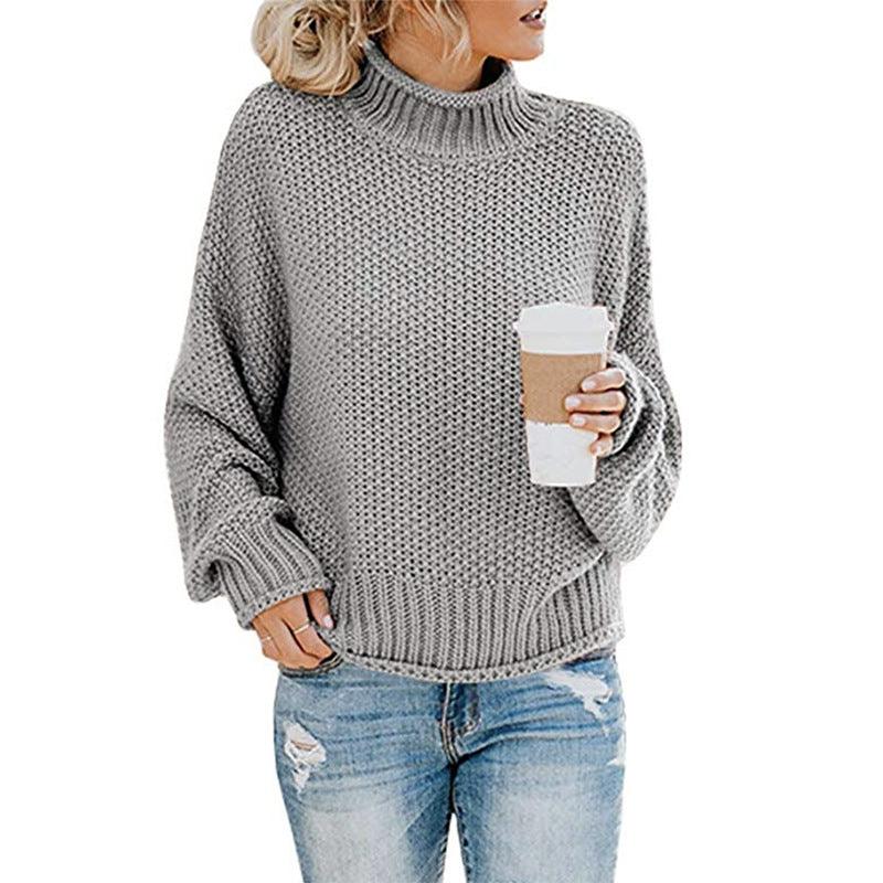 MJ Charleigh Knitwear Turtleneck Pullover Sweater - Marianne Jones