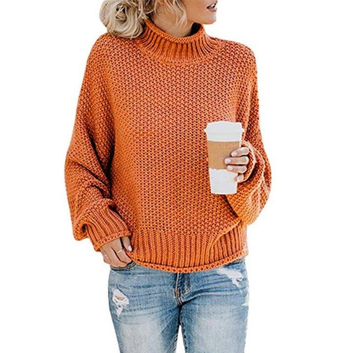 MJ Charleigh Knitwear Turtleneck Pullover Sweater - Marianne Jones