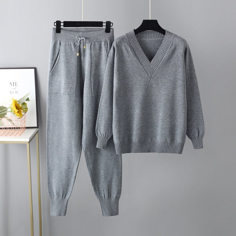MJ Opal Casual Sweater Pullover Two Piece Set