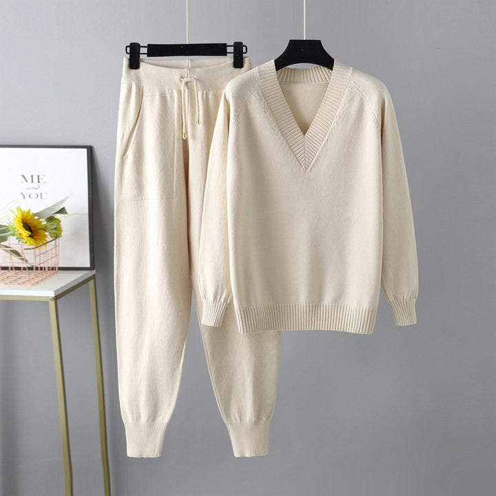 MJ Opal Casual Sweater Pullover Two Piece Set