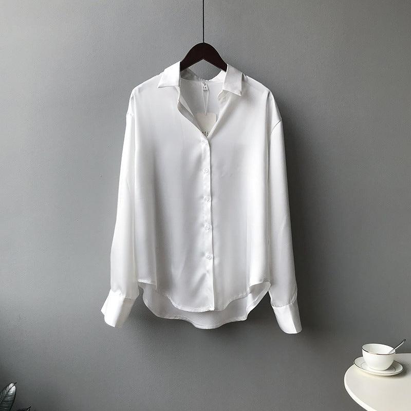 MJ Meena Korean Style Lapel Shirt Top - Marianne Jones