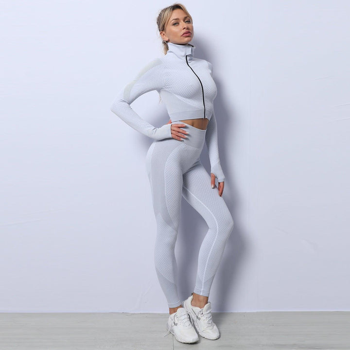 MJ Seamless Fitness Exercise Yoga Set Activewear - Marianne Jones