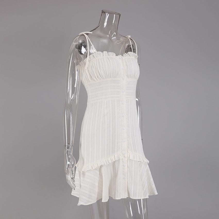 MJ Nara Cami Ruffled Mini Dress - Marianne Jones